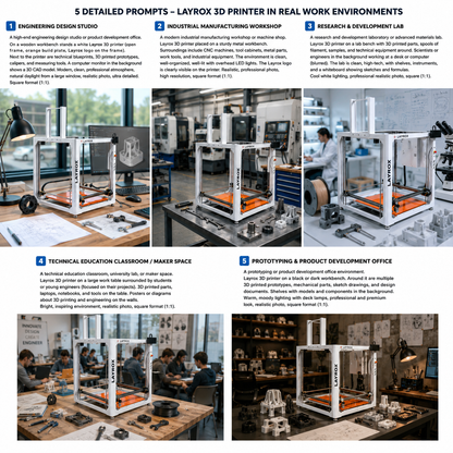 Layrox Pro XL Industrial 3D Printer – Large Format Additive Manufacturing System